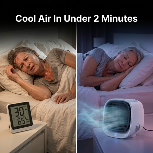 Mistly™ Mini | The Personal Air Cooler That Cools You Down in 90 Seconds
